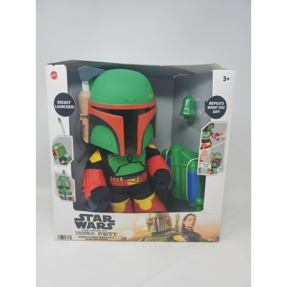 Star Wars Mattel The Book of Boba Fett Voice Cloner Feature With Rocket Launcher